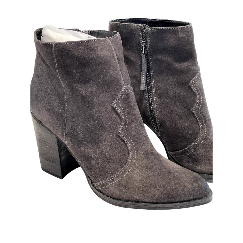 Dolce Vita Caitlin Suede Bootie in Gray -Size 10 NEW - Picture 2 of 9